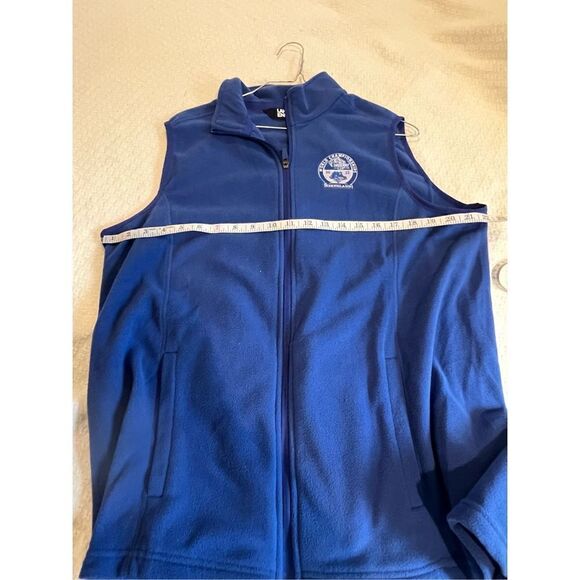 Lands End Blue Zipper Vest World Championship Breeders Cup Keeneland - Picture 11 of 11